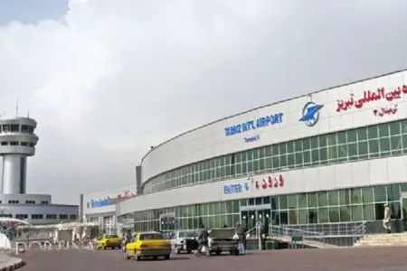 Təbrizin hava limanı da vuruldu - VİDEO