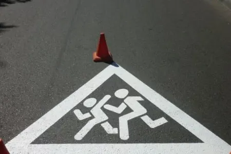 Ağstafada piyadanı maşın vurdu