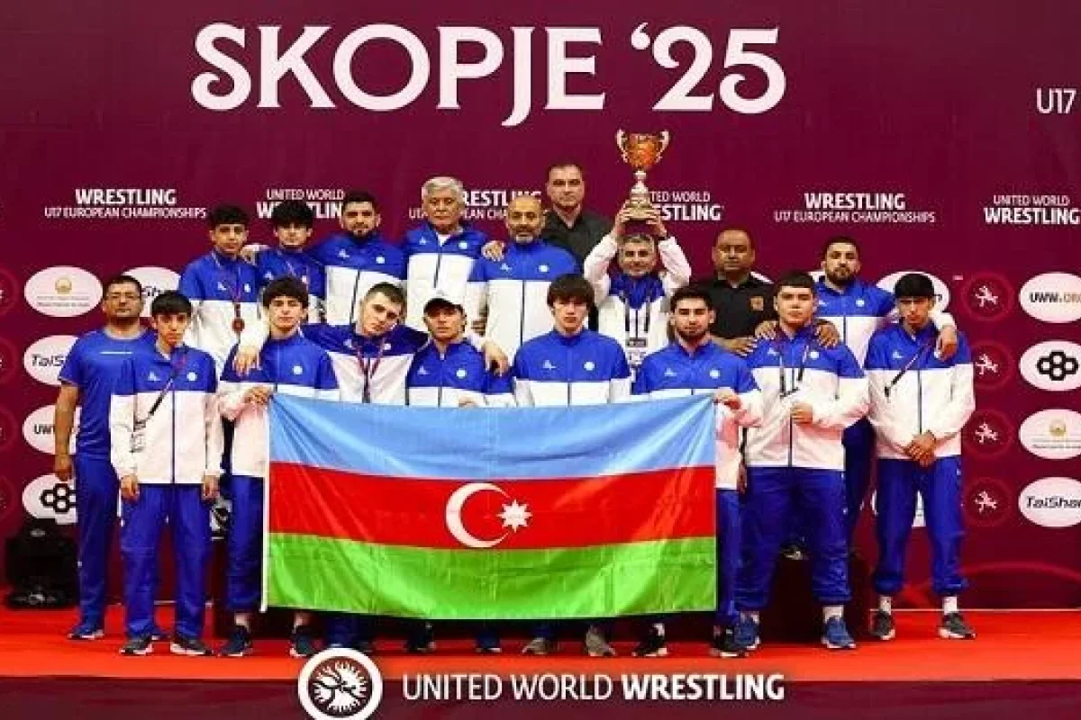 Sərbəst güləş millimiz Avropa çempionu oldu