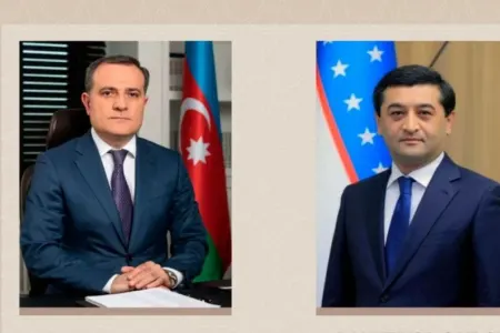 Ceyhun Bayramov Baxtiyor Saidov ilə danışdı