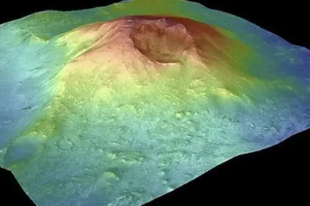 Marsda “gizlənmiş” vulkan aşkar edildi