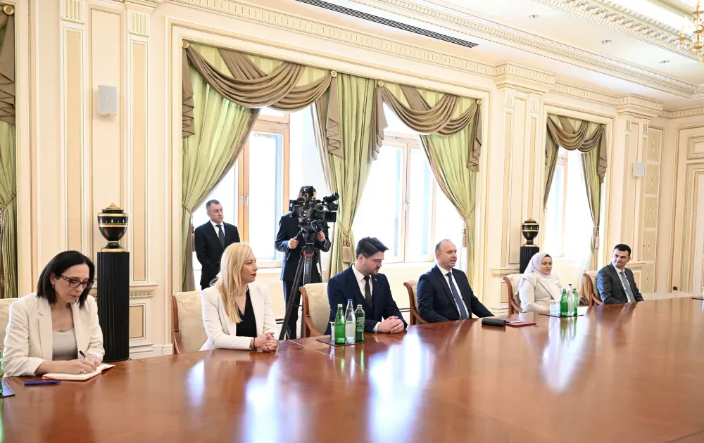 İlham Əliyev Afrim Qaşini qəbul etdi
