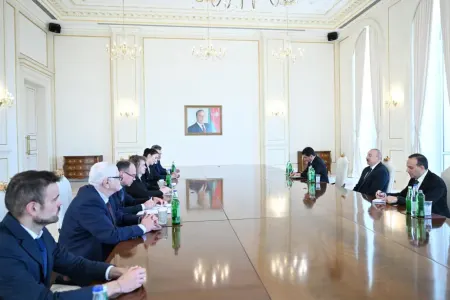 İlham Əliyev Nataliya Kiselovanı qəbul etdi