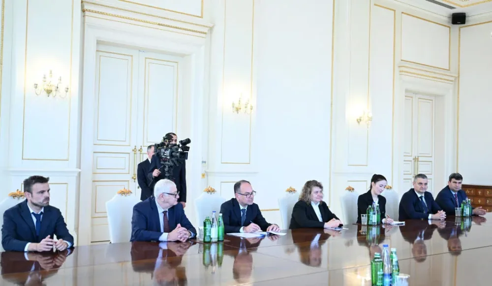 İlham Əliyev Nataliya Kiselovanı qəbul etdi