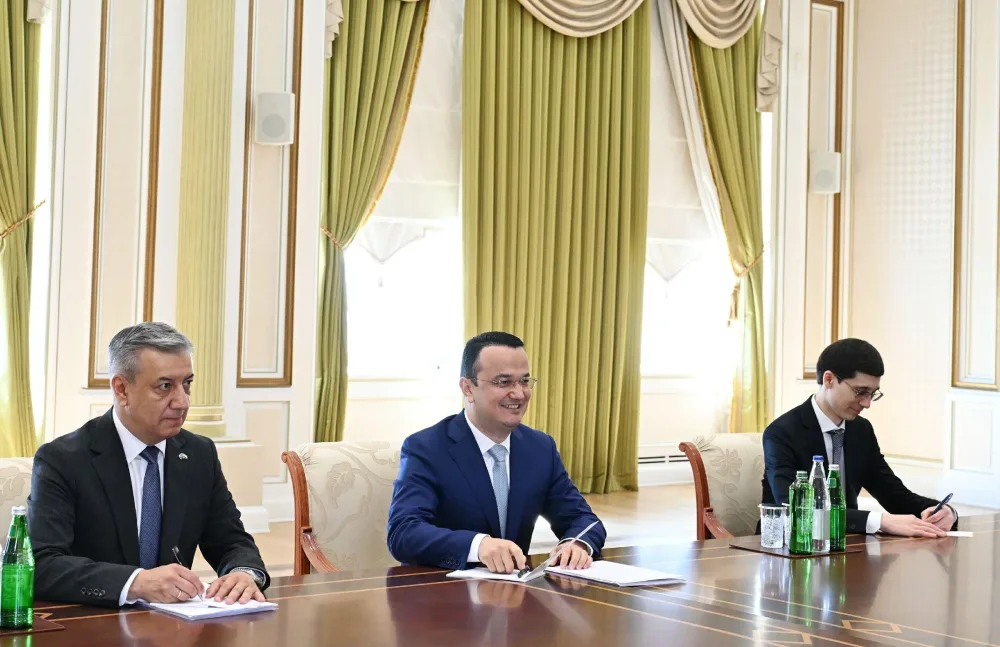İlham Əliyev Laziz Kudratovu qəbul etdi