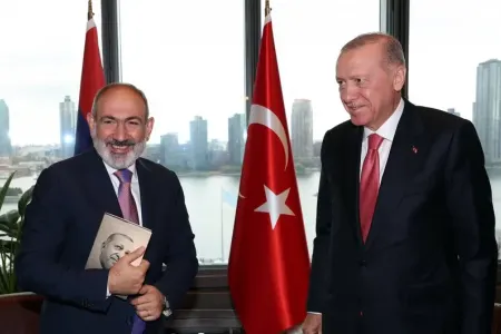 Paşinyan Ərdoğanın qəbuluna - GETDİ