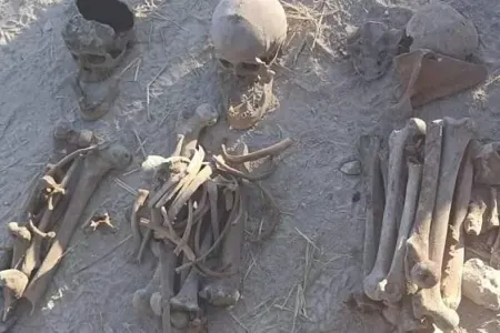 Cəbrayılda insan sümükləri aşkarlandı