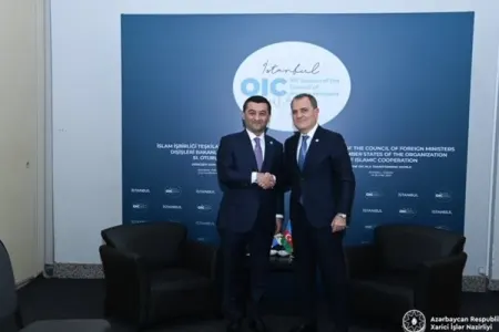 Ceyhun Bayramov Saidovla görüşdü