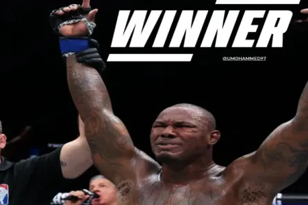Bakıda ilk UFC qalibi Muhammed Usman oldu