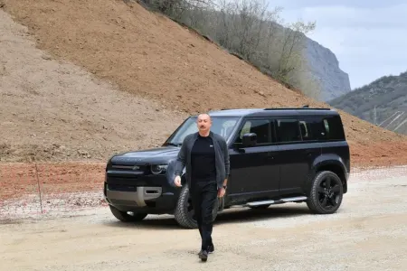 İlham Əliyev Goranboya getdi