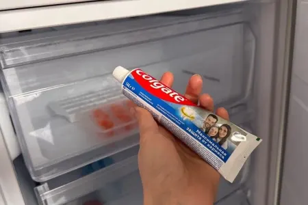 Diş pastasını dondurucuya qoyun, effekti özünüz görün: - Bunu çox az adam bilir