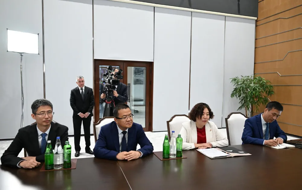 Prezident Çen Qianqı qəbul etdi