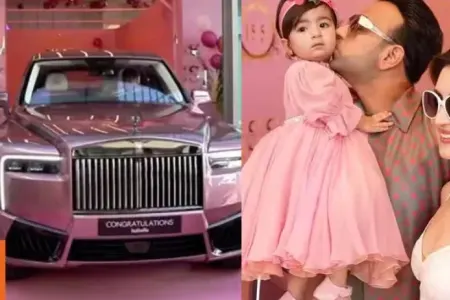 1 yaşlı qızına 1 milyondan baha olan avtomobil aldı