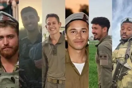İsrailli hərbçilər yanaraq həlak oldular
