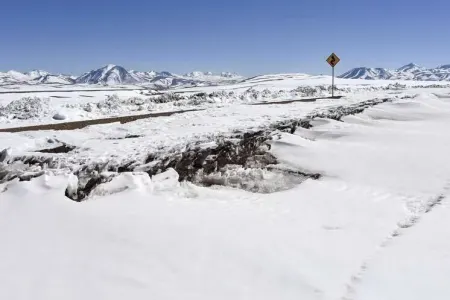 Dünyanın ən quraq səhrasına QAR YAĞDI