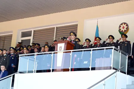 Heydər Əliyev adına Hərbi İnstitutun buraxılış mərasimi keçirildi