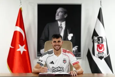 "Benfika"nın futbolçusu "Beşiktaş"da