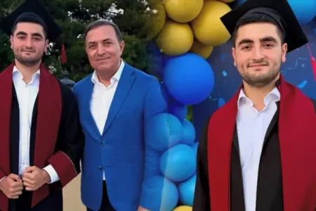 Mənsum İbrahimovun oğlu məzun oldu - FOTO