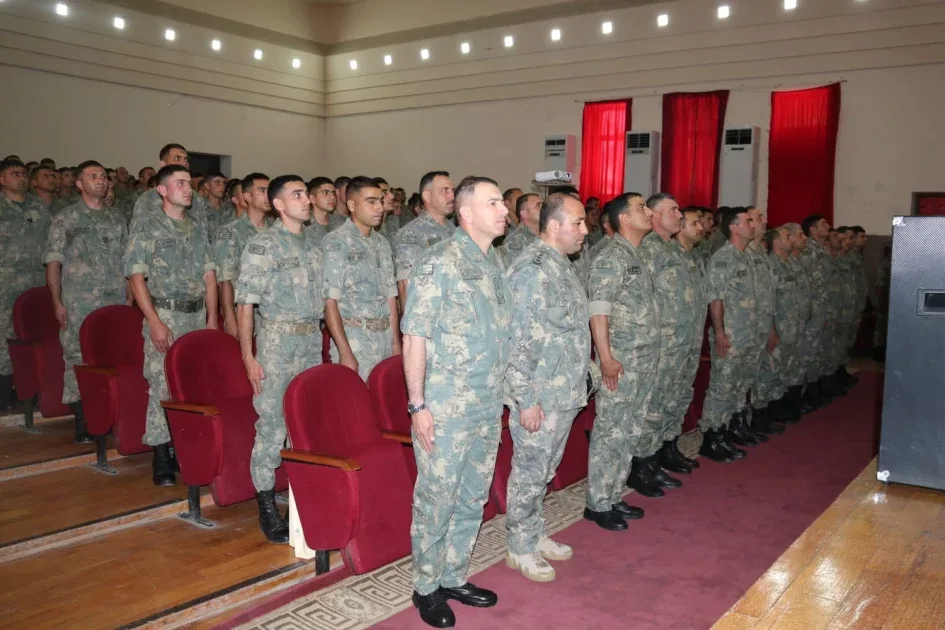 Hərbi prokuror bayram günləri sərhədlərdə - FOTOLAR