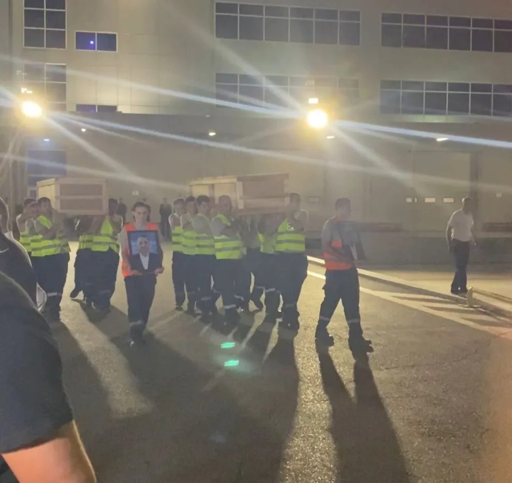 Hüseyn və Ziyəddin Səfərovların cənazələri Bakıya gətirildi - FOTOLAR/ VİDEO