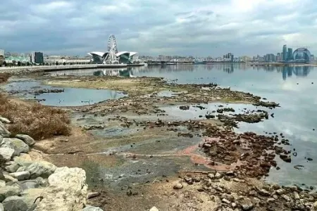 Xəzərdə fəlakət - 33 metr aşağı düşəcək