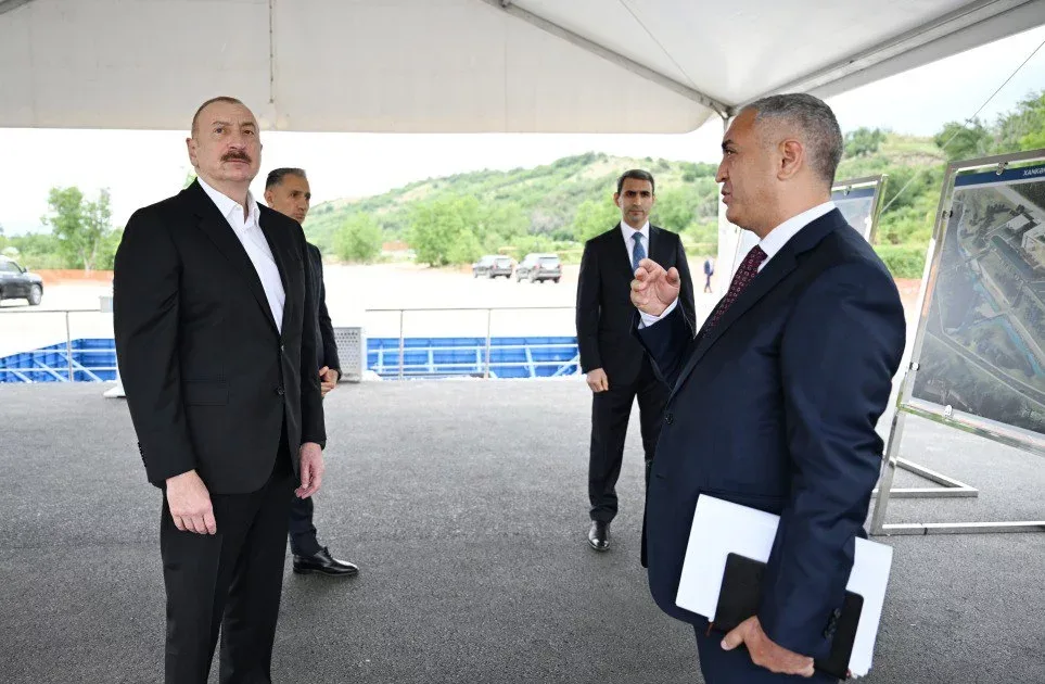 Prezident Xankəndidə... - FOTO