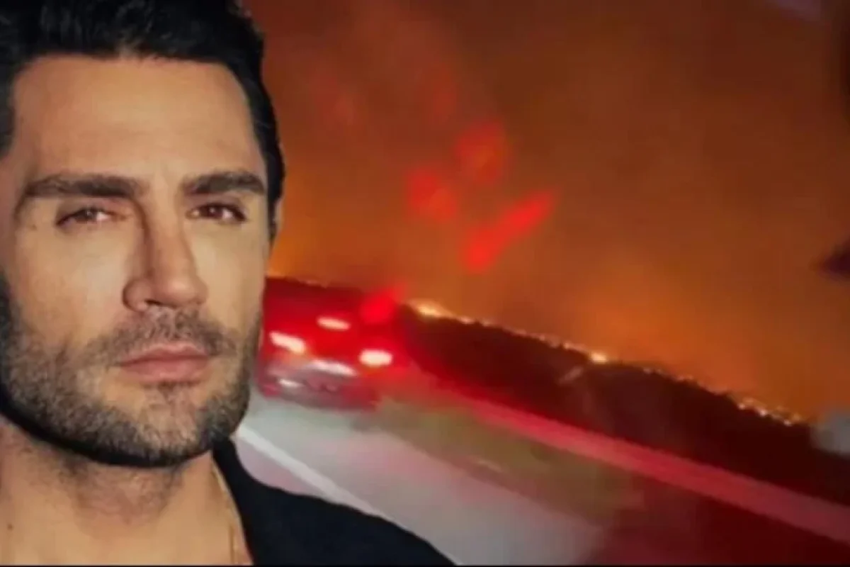 Müğənni İzmir yanğınında alovların içində qaldı