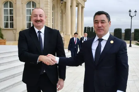 Prezidentlər Ağdamın Xıdırlı kəndinin - AÇILIŞINDA