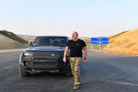 Prezident Ağdam səfəri ilə bağlı video paylaşdı