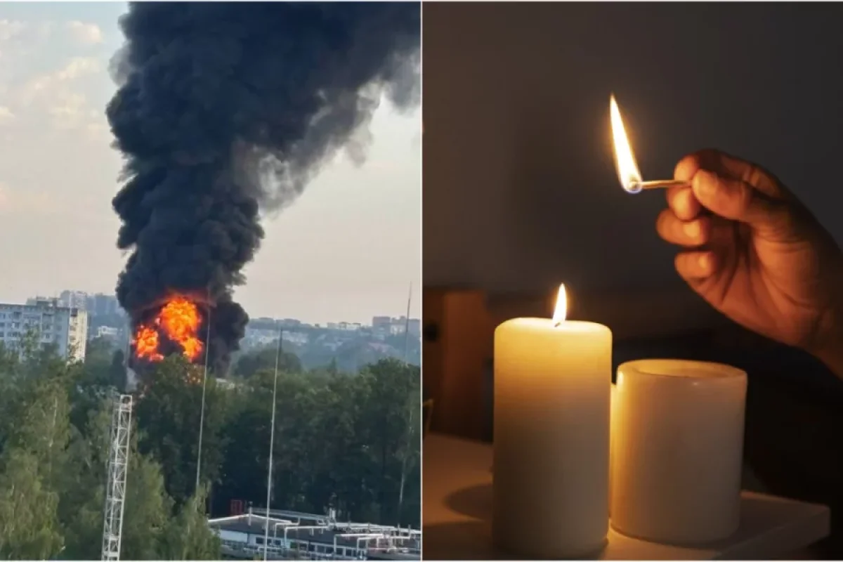 Moskvaya PUA hücumu: - On minlərlə vətəndaş işıqsız qaldı