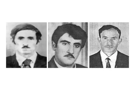 Üç hərbçinin qalıqları Kəlbəcərə gətirildi