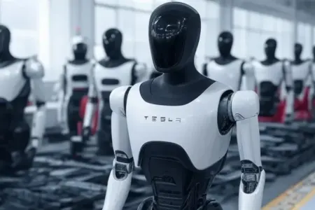 “Tesla” robotlarının istehsalı gecikir