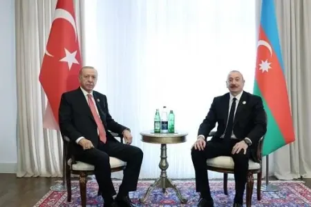 İlham Əliyevlə Ərdoğan arasında görüş keçirildi