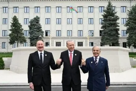 Ərdoğan, Şərif və Əliyevin əl-ələ mühüm mesajı