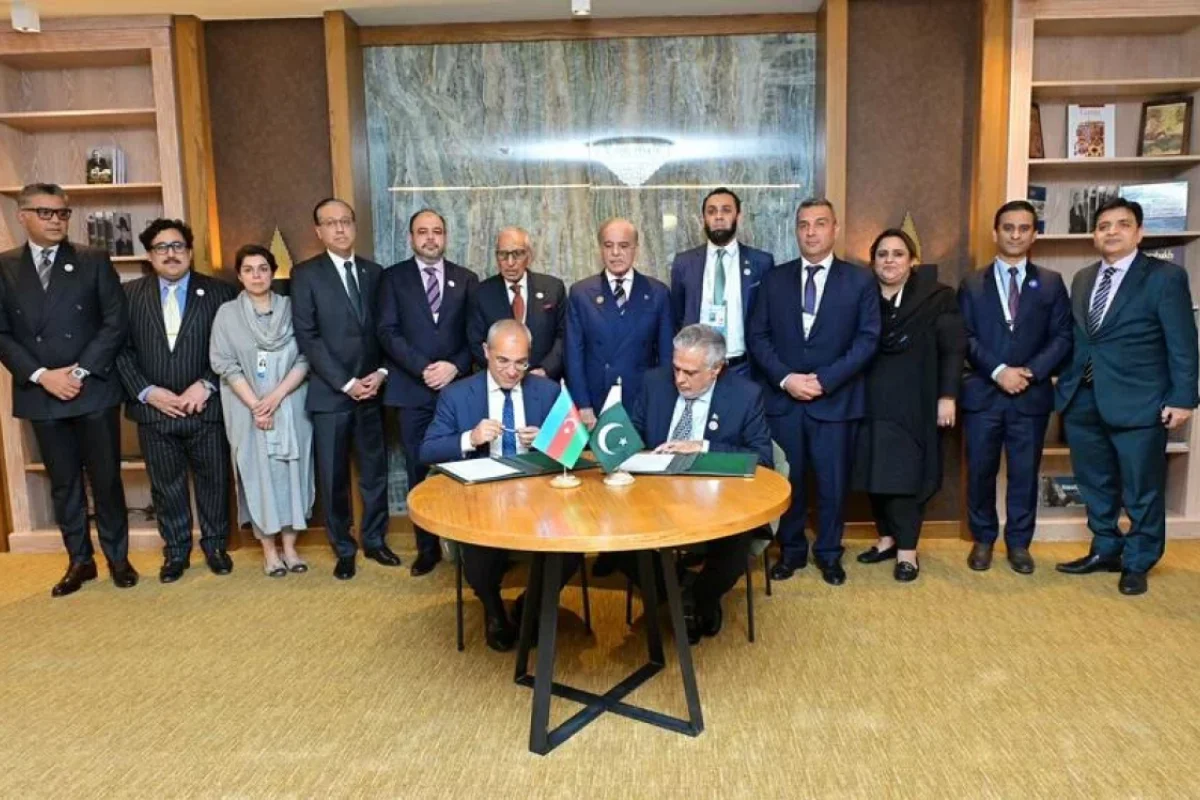 Azərbaycan və Pakistan arasında sənəd imzalandı