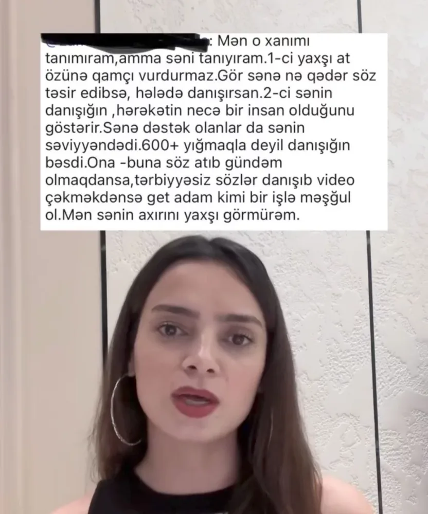 Paylaşıb biabır edəcəyəm - Tanınmış bloger