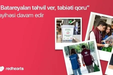 Bu layihə çərçivəsində 96 kq işlənmiş batareya təhvil verildi