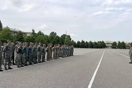 Hərbi qulluqçular arasında səmti müəyyənetmə yarışı keçirildi