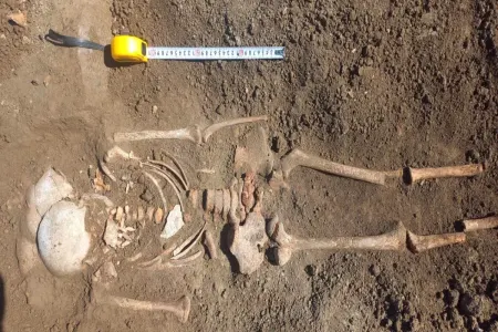 Ağdamda insan skeletinin qalıqları - TAPILDI