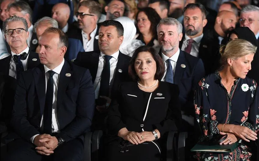 Sahibə Qafarova Bosniya və Herseqovinayada - Foto