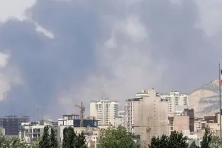 Tehranda güclü partlayış oldu