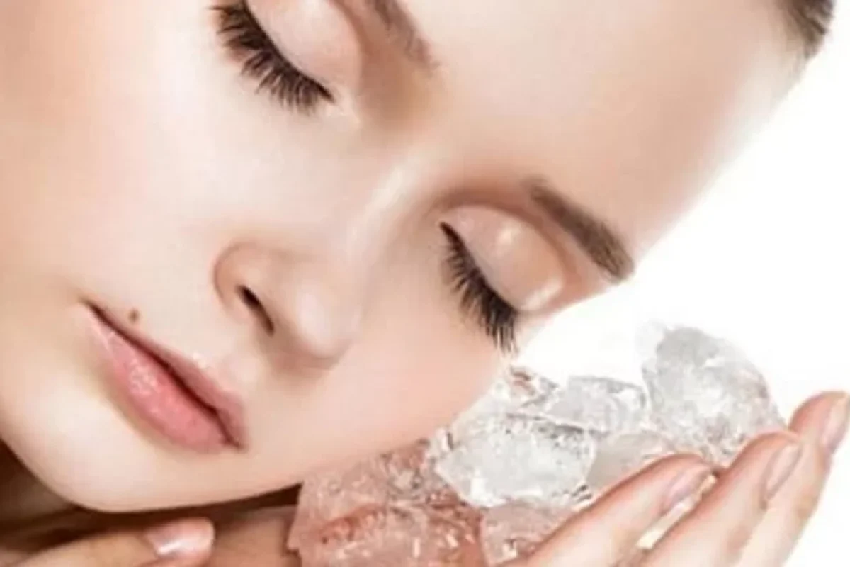 Buz parçası ilə müalicə