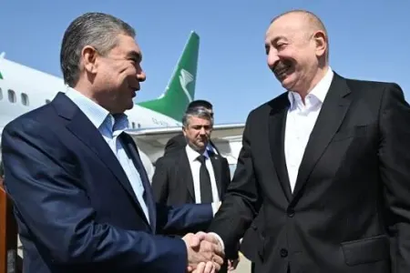 Əliyev Berdiməhəmmədovun səfəri ilə bağlı paylaşım etdi -