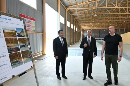 Xocalı kərpic zavodunun açılışı oldu - FOTO