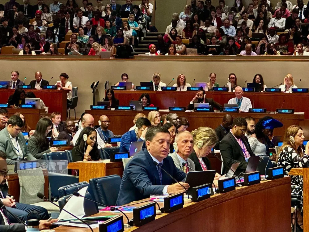 BMT-nin Yüksək Səviyyəli Siyasi Forumunda Azərbaycana dair təqdimatlar oldu - FOTO