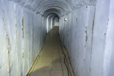 İsrail ordusu Qəzzada bu tuneli məhv etdi