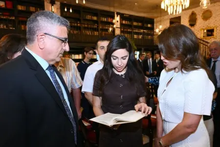 Leyla Əliyeva “Tanımadığımız Konfutsi” adlı gecədə iştirak etdi