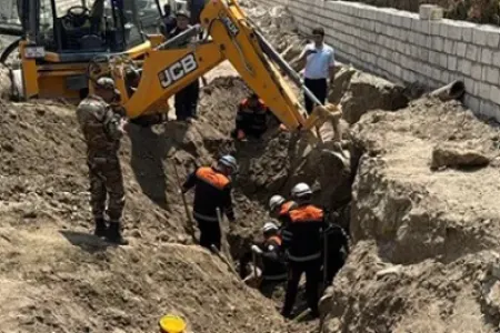 Sumqayıtda 20 yaşlı fəhlə dağıntılar altında qaldı