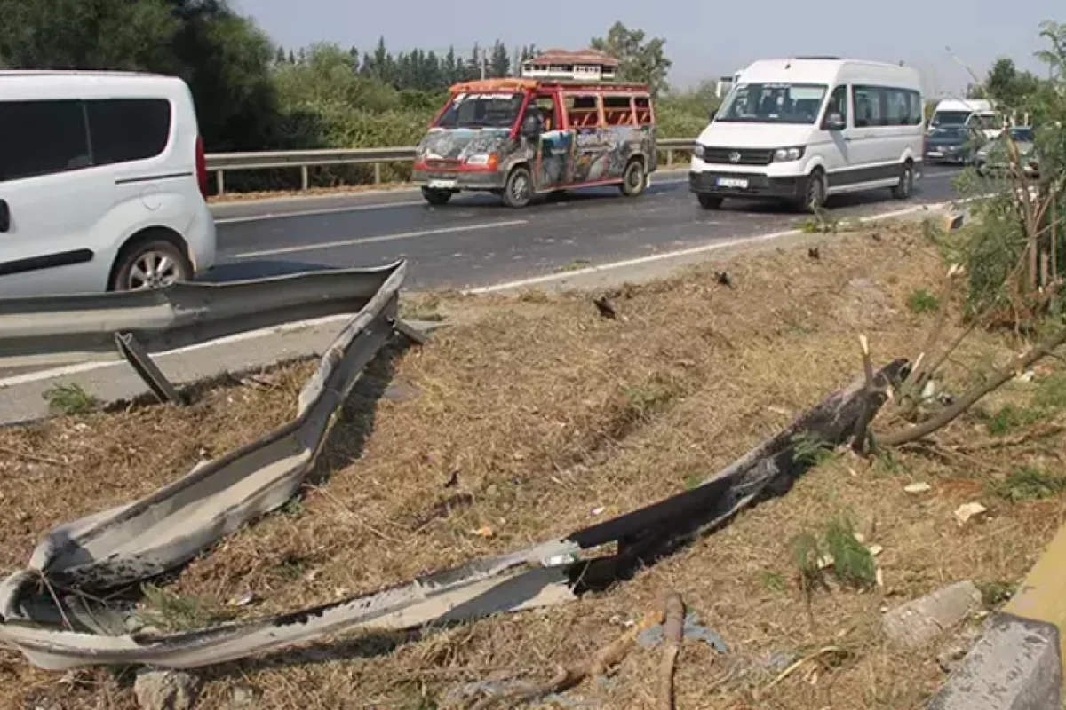 Turist avtobusu faciədən son anda - QURTULDU