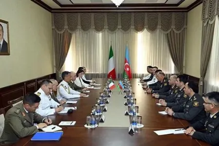 Azərbaycan və İtaliyanın Baş Qərargah rəisləri görüşdü